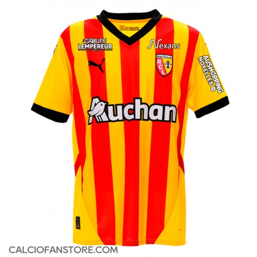 Maglia Calcio RC Lens Prima Divisa 2024-25 Manica Corta